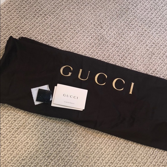 Gucci Black Imprime & Leather Carry-On Suitcase - Picture 2 of 8